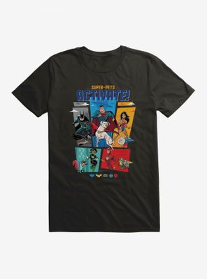DC League of Super-Pets Heroes Activate! T-Shirt