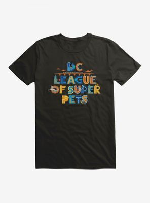 DC League of Super-Pets Metropolis Group Logo T-Shirt