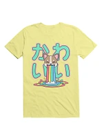 Kawaii Corgi Rainbow Puke T-Shirt