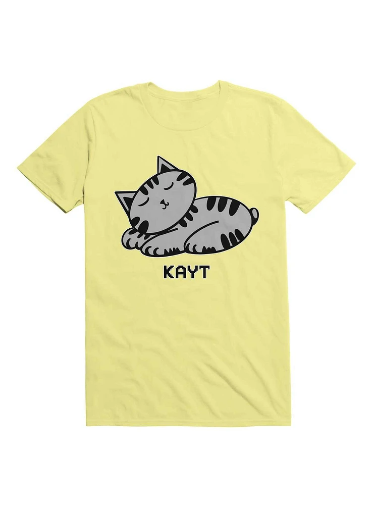 Kawaii KAYT Cat With No Tail Manx Celtic Collection T-Shirt