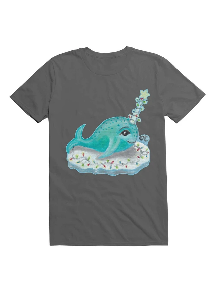 Kawaii Winter Narwhal T-Shirt