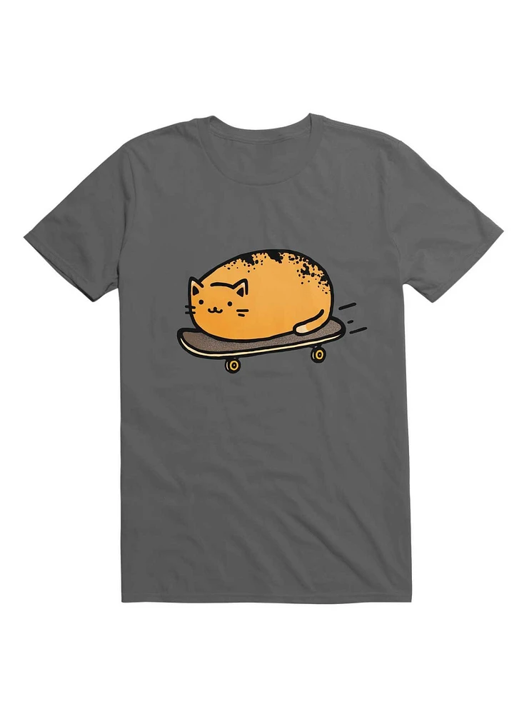 Kawaii Skateboarding Kitty Loaf T-Shirt