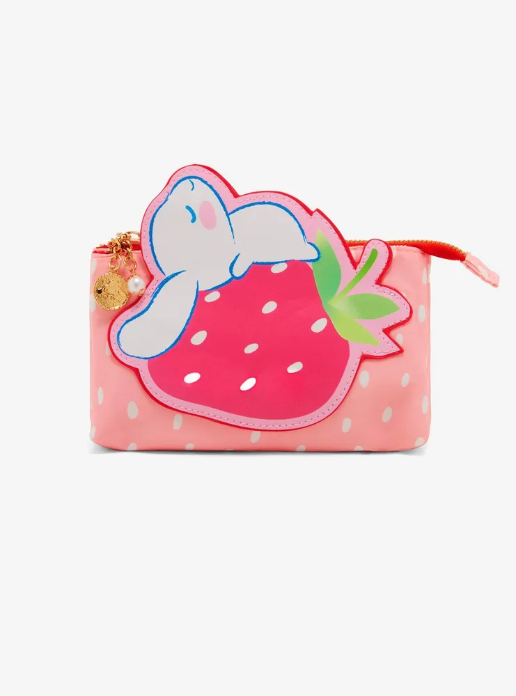 Sanrio Cinnamoroll Strawberry Cosmetic Bag - BoxLunch Exclusive