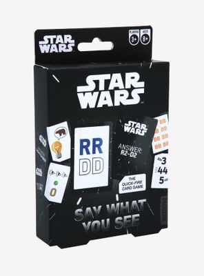Star Wars Say What You See Card Game