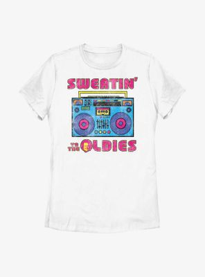 Richard Simmons 80's Boombox Womens T-Shirt