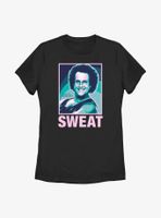 Richard Simmons Sweat Poster Womens T-Shirt