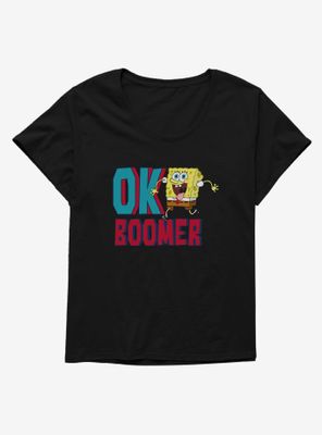 SpongeBob SquarePants OK Boomer Womens T-Shirt Plus