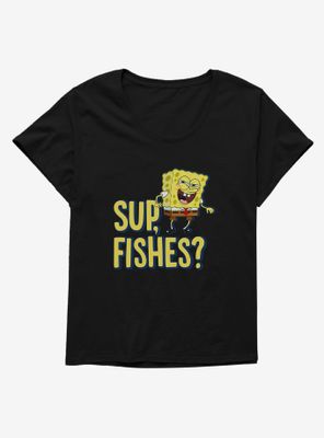 SpongeBob SquarePants Sup Fishes Womens T-Shirt Plus