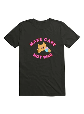 Kawaii Cake Not War T-Shirt
