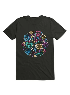 Kawaii Neon Mood T-Shirt