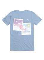 Kawaii When Piggy Flies Through Day N' Night T-Shirt