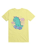 Kawaii Dinocorn Skater T-Shirt