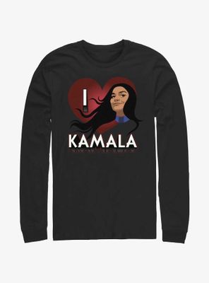 Marvel Ms. I Heart Kamala Long-Sleeve T-Shirt