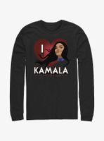 Marvel Ms. I Heart Kamala Long-Sleeve T-Shirt