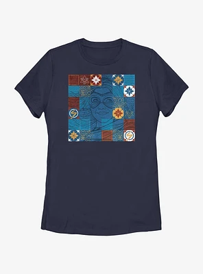 Marvel Ms. Portrait Panels Womens T-Shirt