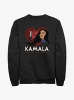 Marvel Ms. I Heart Kamala Sweatshirt