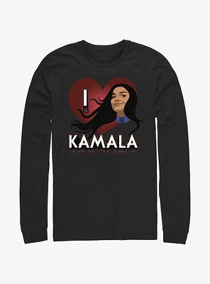 Marvel Ms. I Heart Kamala Long-Sleeve T-Shirt