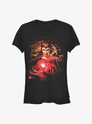 Marvel Doctor Strange The Multiverse of Madness Scarlet Witch Girls T-Shirt