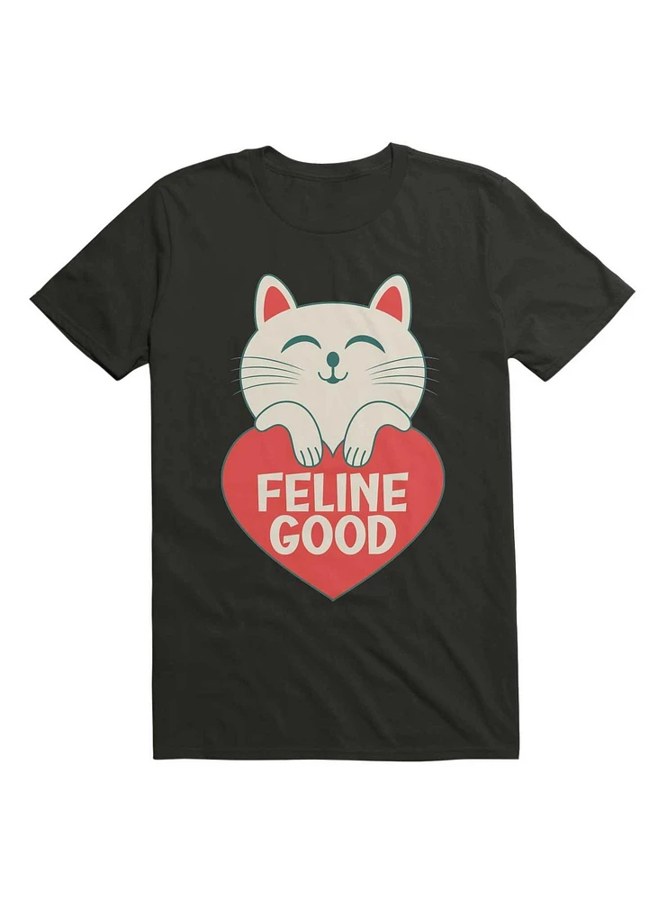 Kawaii Feline Good Cute Cat T-Shirt