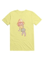 Kawaii Simple Mushroom Girl T-Shirt