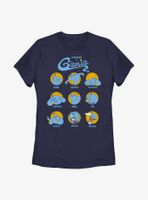 Disney Aladdin Expressions Of Genie Womens T-Shirt