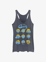 Disney Aladdin Expressions Of Genie Womens Tank Top