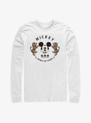 Disney Mickey Mouse Spirit Of Tiger Long-Sleeve T-Shirt