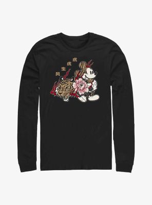 Disney Mickey Mouse Year Of The Tiger Long-Sleeve T-Shirt