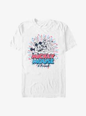 Disney Mickey Mouse Firework Friends T-Shirt