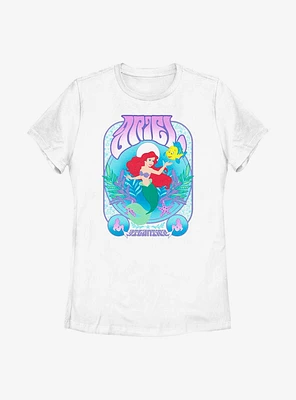 Disney The Little Mermaid Ariel Retro Womens T-Shirt