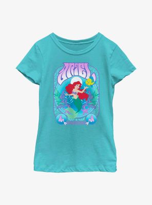 Disney The Little Mermaid Ariel Retro Youth Girls T-Shirt