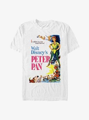 Disney Peter Pan Vintage Poster T-Shirt
