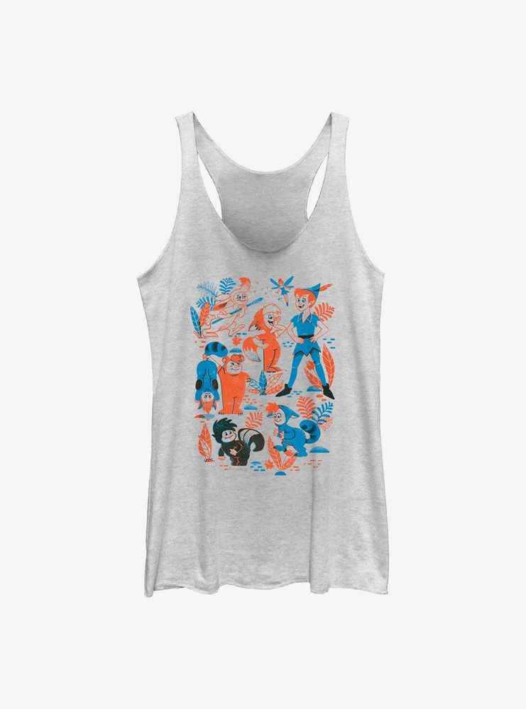 Disney Peter Pan And The Lost Boys Womens Tank Top