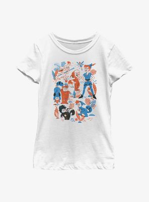 Disney Peter Pan And The Lost Boys Youth Girls T-Shirt