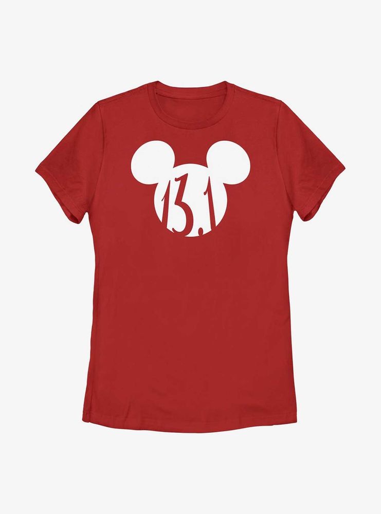 Disney Mickey Mouse Ears Half Marathon Womens T-Shirt