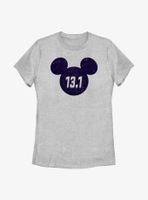 Disney Mickey Mouse Half Marathon Miles Womens T-Shirt