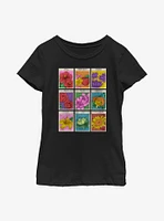 Disney Princesses Flower Seeds Youth Girls T-Shirt