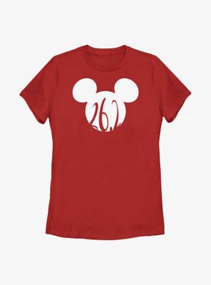 Disney Mickey Mouse Marathon Ears Womens T-Shirt