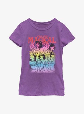 Disney Princesses You Are Magical Youth Girls T-Shirt