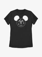 Disney Mickey Mouse Aries Ears Womens T-Shirt