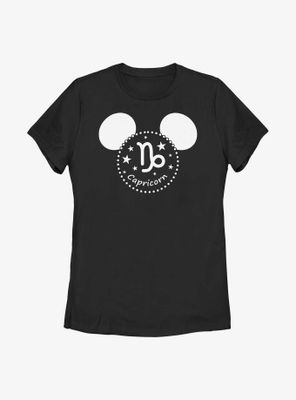 Disney Mickey Mouse Capricorn Ears Womens T-Shirt