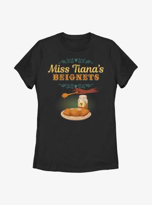 Disney The Princess And Frog Miss Tiana's Beignets Womens T-Shirt