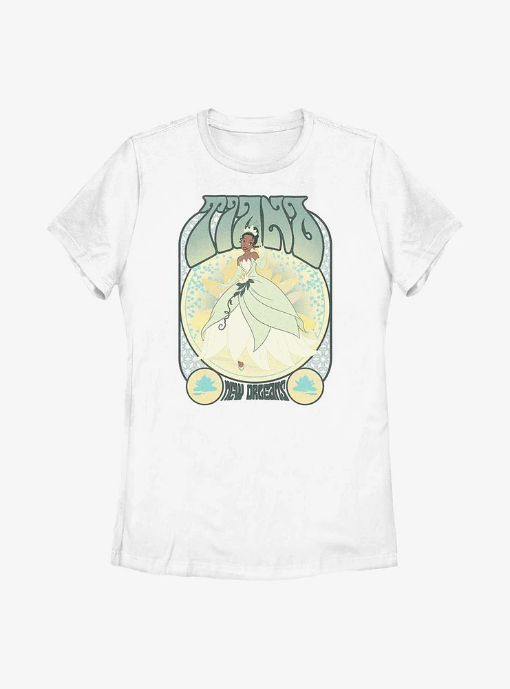 Disney The Princess And Frog Tiana Retro Womens T-Shirt