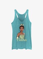 Disney The Princess And Frog Tiana Sketched Womens Tank Top