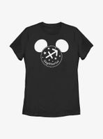 Disney Mickey Mouse Sagittarius Ears Womens T-Shirt