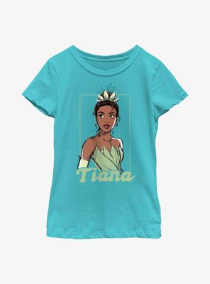 Disney The Princess And Frog Tiana Sketched Youth Girls T-Shirt