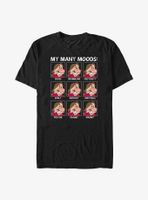 Disney Snow White & The Seven Dwarfs Grumpy Moods T-Shirt