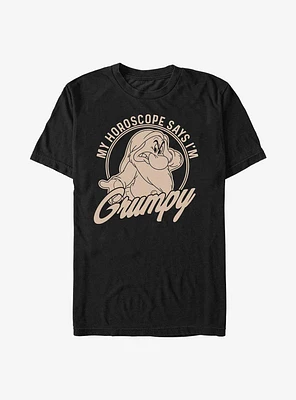 Disney Snow White & The Seven Dwarfs Horoscope Grumpy T-Shirt