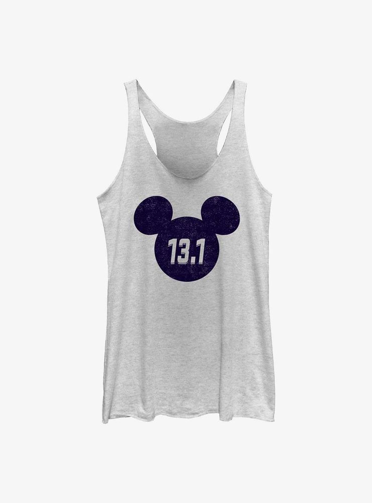 Disney Mickey Mouse Half Marathon Miles Womens Tank Top