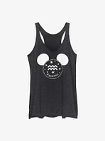 Disney Mickey Mouse Aquarius Ears Womens Tank Top